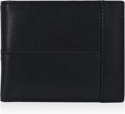 Vista 27 de Carteras RFID delgadas para hombres - Cartera de bolsillo frontal de piel genuina