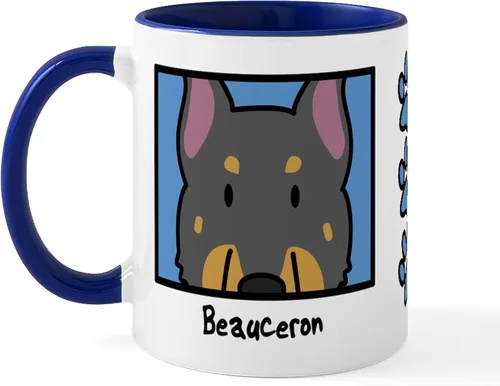 Vista 16 de CafePress Taza de café de cerámica Anime American Eskimo de 11 oz (11.0 fl oz)