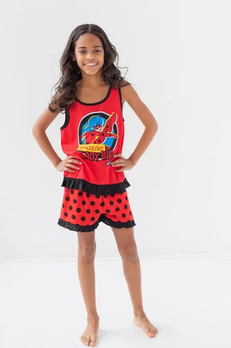 Vista 2 de Miraculous Conjunto de camiseta sin mangas y pantalones cortos de mariquita