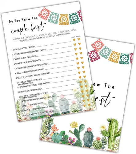 Vista 5 de Juegos de despedida de soltera, decoraciones mexicanas para despedida de soltera, tarjetas de consejos y deseos para despedida de soltera, fiesta