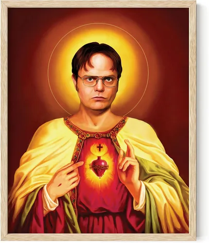 Vista 10 de HAUS AND HUES The Office Dwight Schrute - Póster de arte de pared para programas de televisión, carteles divertidos, mercancía