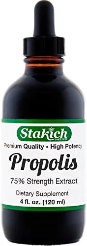 Vista 3 de Stakich Extracto de propóleo (4 onzas 50%)