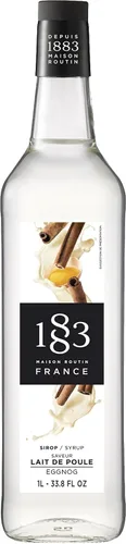 Vista 84 de 1883 Jarabe de Amaretto para bebidas, fabricado en Francia, botella de plástico de 1 litro