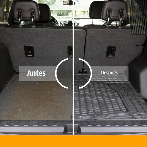 Vista 3 de Armor All Alfombrilla de carga resistente, alfombrilla de ajuste universal para automóviles, camiones, SUV, color negro