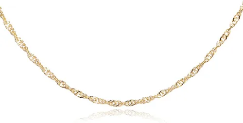 Vista 23 de JOE FOREMAN Cadena de latón de 39.4 in con oro de 14 quilates para collar y joyería, 39 pulgadas