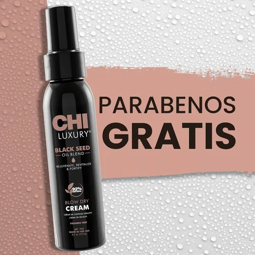 Vista 6 de CHI Crema seca de aceite de semilla negra de lujo, 6 onzas líquidas