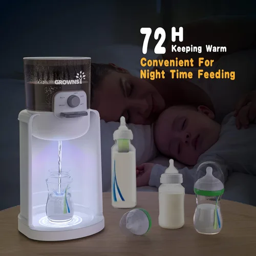 Vista 5 de GROWNSY Calentador de agua y calentador instantáneo para bebés