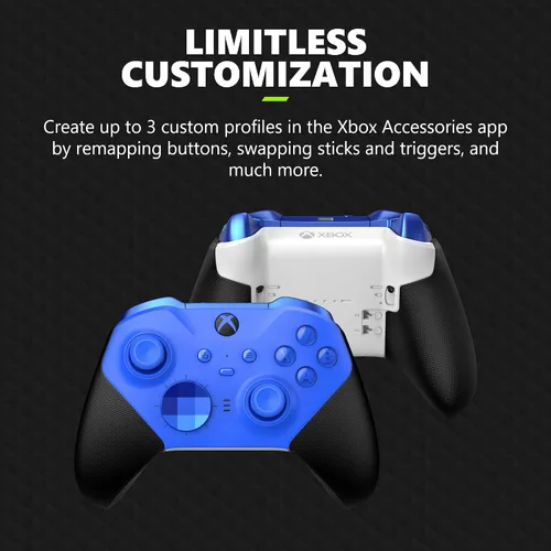 Vista 5 de Xbox Series S with Free Content & Elite Series 2 Core Controller (Blue)