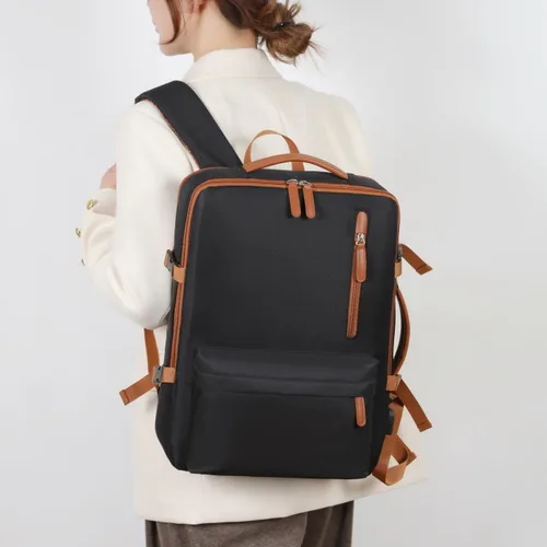 Vista 2 de Mochila escolar para niños, adecuada para adolescentes, estudiantes y unisex, 3 piezas, Estilo b, Viajar
