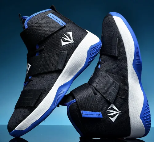 Vista 5 de YAXE Zapatillas de deporte altas de moda unisex para correr, tenis y baloncesto