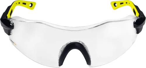 Vista 2 de Gafas de seguridad antivaho (lente transparente) SPG801CL-AF, ANSI Z87.1, resistentes a los arañazos, lente envolvente, patillas y bisagras