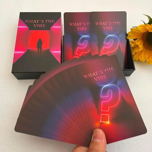 Vista 8 de Qué Es La Vibración Mazo de Cartas de Oráculo, Cartas de Oráculo para Principiantes, Mazo de Oráculo Utilizado para Carrera y Relaciones de Vida
