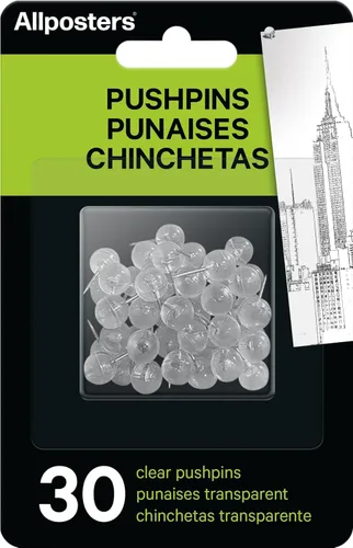 Vista 5 de Tabla periódica de elementos - Póster de pared español con pasadores