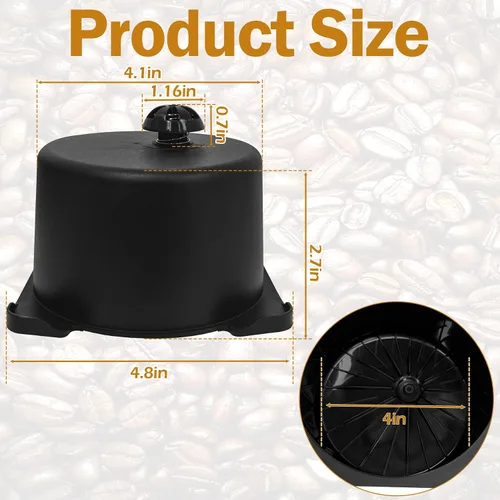 Vista 2 de Cesta de café de repuesto para cafetera K-Duo Essentials Gen 1 (5000) de una sola porción y jarra