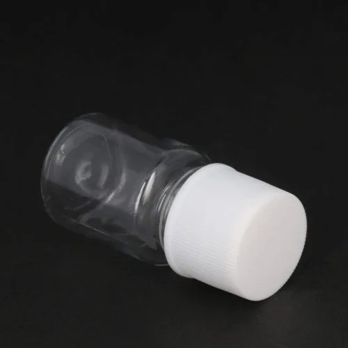 Vista 7 de Bettomshin 50 botellas de plástico PE de 0.2 fl oz (grado alimenticio), botella de reactivo de laboratorio de boca ancha, sellado de botellas