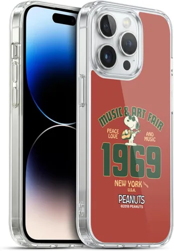 Vista 27 de Head Case Designs Funda de gel suave con licencia oficial de Peanuts Freak Flag Fly Woodstock 50th compatible con Apple iPhone 7 Plus/iPhone 8 Plus