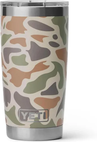 Vista 39 de YETI Rambler - Vaso de acero inoxidable con aislamiento al vacío de 20 onzas con tapa MagSlider Todo acero inoxidable
