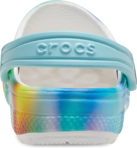 Vista 2 de Crocs - Zuecos clásicos para niños de teñido anudado