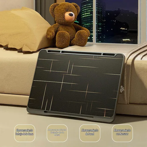 Vista 6 de SIDIANBAN Escritorio para computadora portátil para cama, mesa de cama Negro