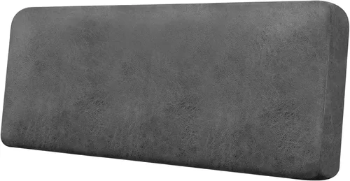 Vista 119 de Funda de cojín para sofá con aspecto de cuero, 1 unidad, elástica, para sala de estar, funda de cojín individual para sofá, protector de asiento