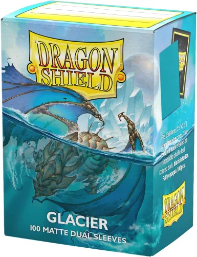 Vista 20 de Dragon Shield Fundas para tarjetas de tamaño estándar doble mate 100 unidades - Fundas TCG suaves y resistentes - Compatible con Pokemon, One