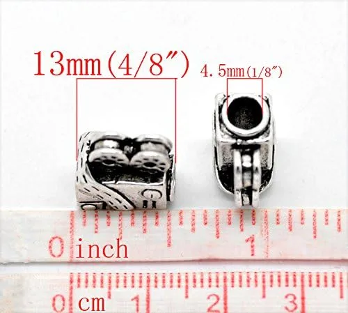 Vista 3 de Encanto del proyector de película" para pulsera de cadena de serpiente, Aleación de metal de zinc