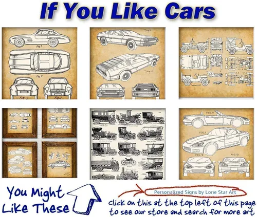 Vista 8 de Porsche 914 - Póster antiguo para automóvil y cueva de hombre, dibujo de patente de coche deportivo, decoración de pared de garaje, gran regalo