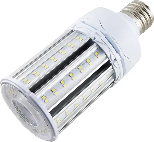 Vista 2 de Satco S49393 Bombilla LED de mazorca de maíz, base extendida Mogul, 45 W, clasificación de 35000 horas, 6210 L, luz natural