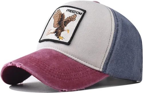 Vista 24 de Gorra de béisbol de ala corta, ajustable, de ala corta, para entrenamiento, pesca, atletismo, para correr