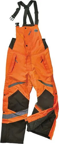 Vista 9 de Ergodyne GloWear 8928 - Overol térmico con aislamiento, alta visibilidad, resistente a la intemperie
