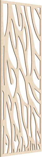 Vista 84 de 9 3/8"W x 24 3/8"H x 1/4"T Bristol Decorativos Paneles de Pared de Madera Calado, Cereza