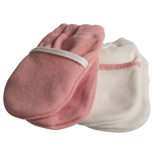 Vista 3 de Safety 1st Manoplas antiarañazos, color rosa