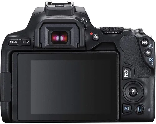 Vista 3 de Canon Cámara DSLR EOS Rebel SL3 (negro, solo cuerpo) (3453C001) + bolsa EOS + tarjeta Sandisk Ultra de 64 GB + kit de limpieza y cuidado (renovado)