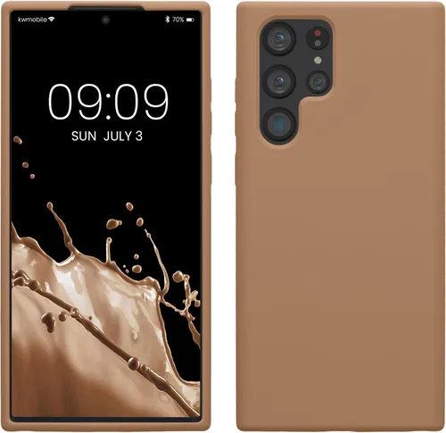 Vista 313 de kwmobile Funda compatible con Samsung Galaxy S9 - Funda de silicona TPU con acabado suave - Blue Reef
