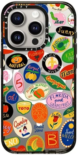 Vista 140 de CASETiFY Impact Funda para iPhone 15 [Probada contra Caídas de Grado Militar 4X / Protección contra Caídas de 8.2 pies / Compatible con Magsafe]