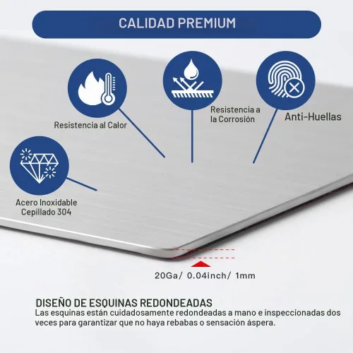 Vista 4 de Relleno de Espacios de Chapa de Acero Inoxidable Cepillado 304, Tira de Acabado de Metal para Horno de Pared/Combo de Microondas/Estufa/Superficie
