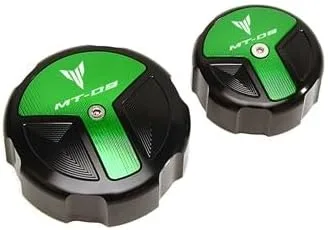 Vista 8 de QQLADY Z para Yamaha MT09 MT-09 SP 2021-2022 Cubierta principal del depósito del cilindro de líquido delantero y trasero de la motocicleta X