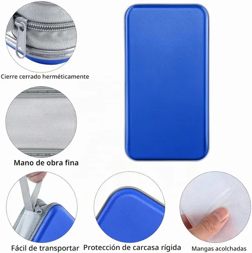 Vista 2 de Siveit Funda para CD, capacidad para 80, carteras para CD/DVD, fundas rígidas de plástico para CD y DVD, estuches de almacenamiento, carpeta