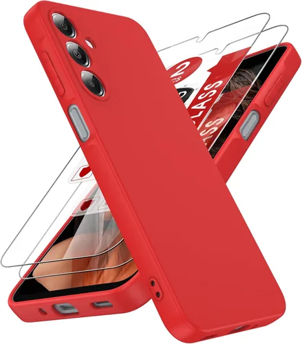 Vista 58 de LeYi Funda para Motorola Moto G Play 4G 2024: Funda para Moto G Play 4G 2024 con funda delgada y antiarañazos, silicona líquida a prueba de golpes