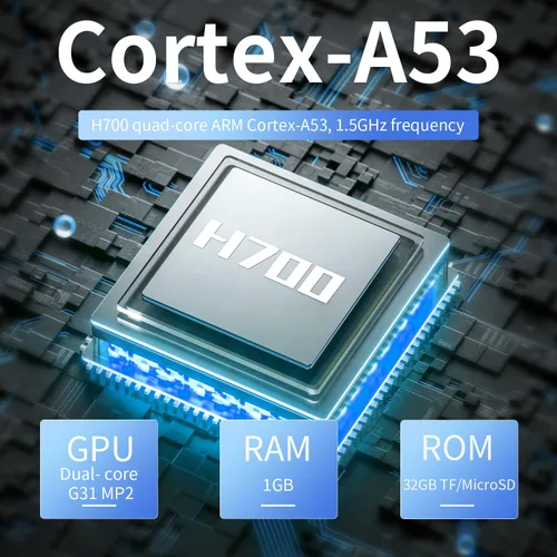 Vista 2 de RG CubeXX Retro Handheld Game Console 3.95 inch IPS Screen Built-in 64G TF Card Pre-Installed 5035 Games Linux System RGCube XX Portable Game