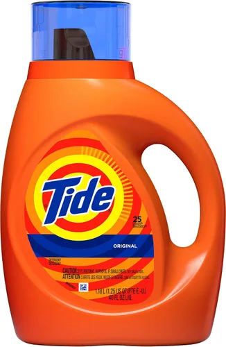 Vista 10 de Tide 13875CT Detergente líquido para ropa, original, botella de 25 onzas (caja de 6)