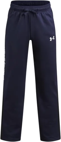 Vista 6 de Under Armour Brawler 3.0 - Pantalones cónicos para niño (001) Negro / Blanco