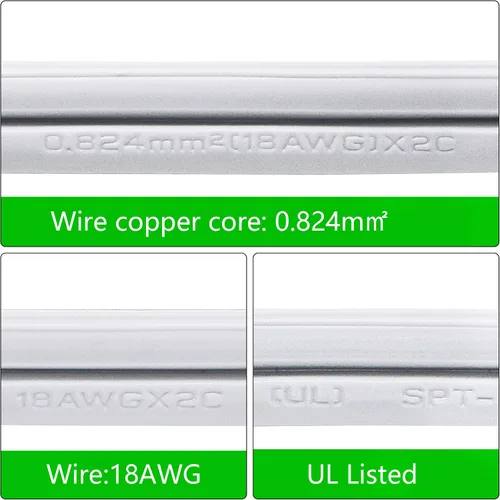 Vista 5 de SinLoon UL-LP - Cable de alimentación de repuesto para lámpara de certificación con interruptor de botón de encendido/apagado, cable de alimentación