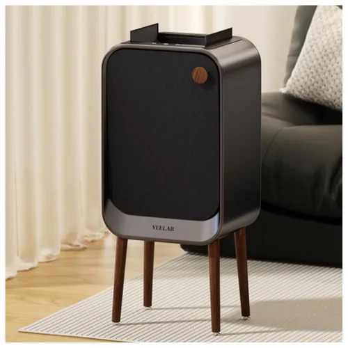 Vista 9 de Bote de basura con sensor de movimiento, contenedor de basura automático sin contacto de 5.5 galones para baño, dormitorio, cocina, oficina (negro)