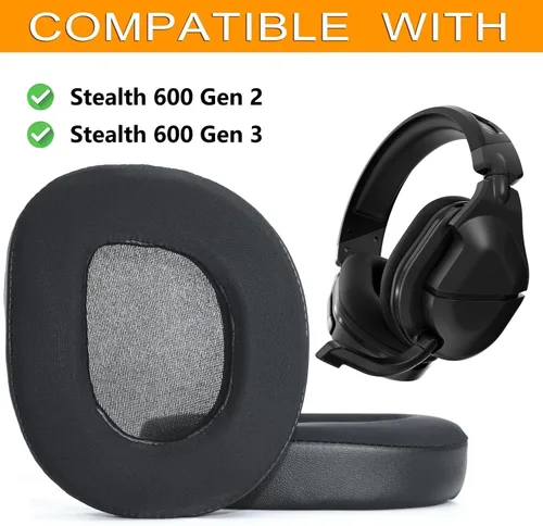 Vista 2 de Defean Almohadillas de gel refrescante para Turtle Beach Stealth 600 Gen2 Gel de enfriamiento