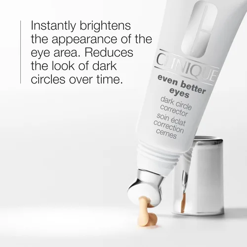 Vista 2 de Clinique Even Better Eyes Corrector de círculo oscuro Hidratante, iluminador + reducción de círculos oscuros, 0.34 onzas líquidas