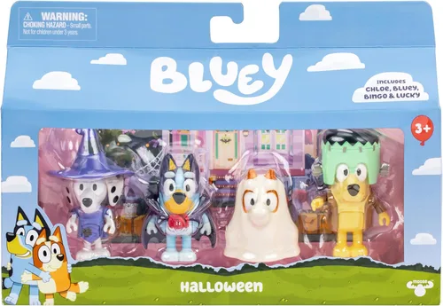 Vista 12 de Figuras de Super Fan de Bluey para Niños Pequeños, Juego de 11 Personajes con Figuras Exclusivas, Incluye Figuras para Niños Pequeños de Bluey