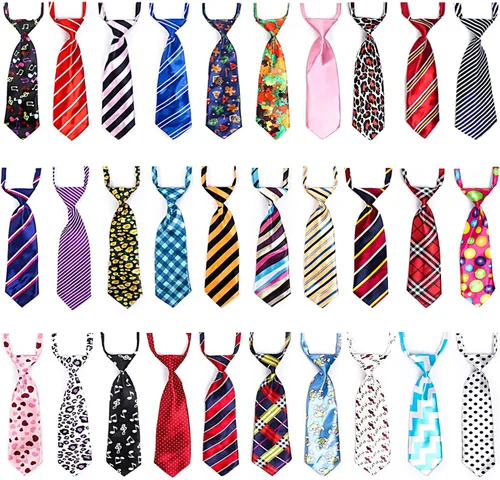 Vista 13 de Segarty Corbatas para perros grandes, corbata para el cuello de mascotas, con cuello ajustable, corbatines a granel, corbatines a granel, accesorios