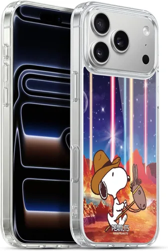Vista 124 de Head Case Designs Funda de gel con licencia oficial de Peanuts Nebula Cactus Needles Snoopy Space Cowboy [protección de grado militar] compatible