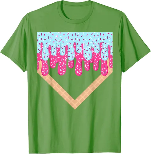 Vista 20 de Baseball Drip Boys Home Plate Ice Cream Sport Players & Fans Camiseta